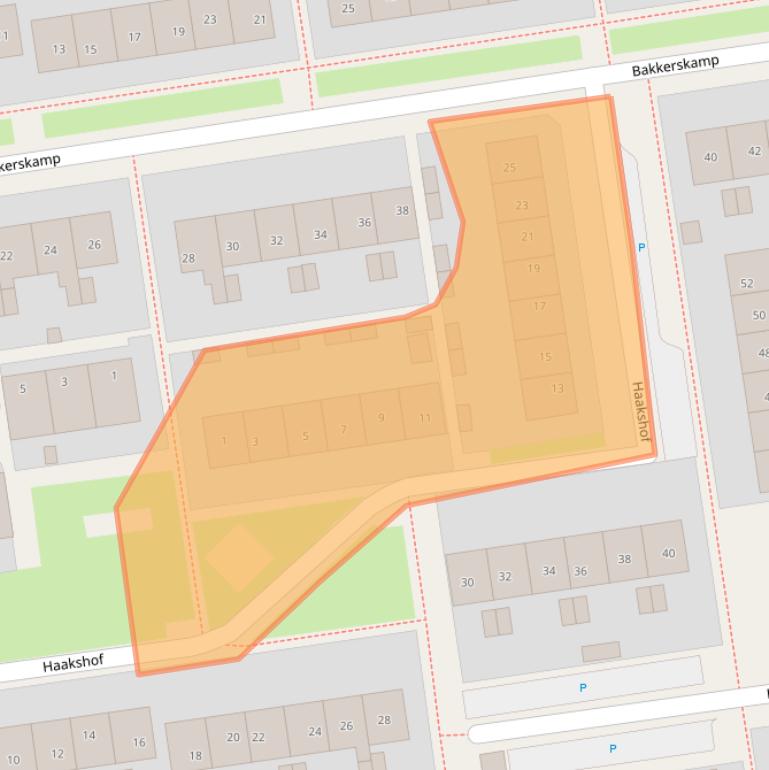 Kaart van postcodegebied 7433ED.
