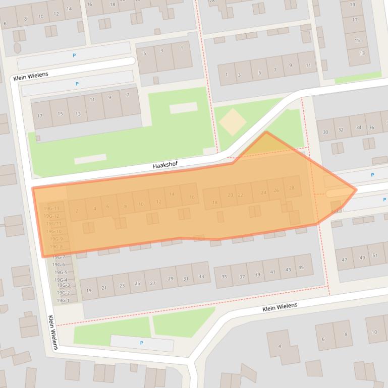 Kaart van postcodegebied 7433EG.