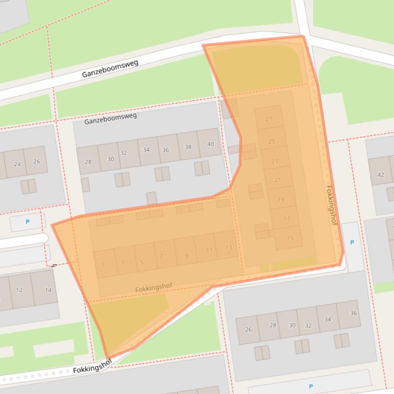 Kaart van postcodegebied 7433EN.