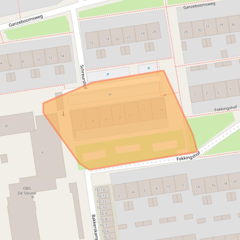 Kaart van postcodegebied 7433ER.