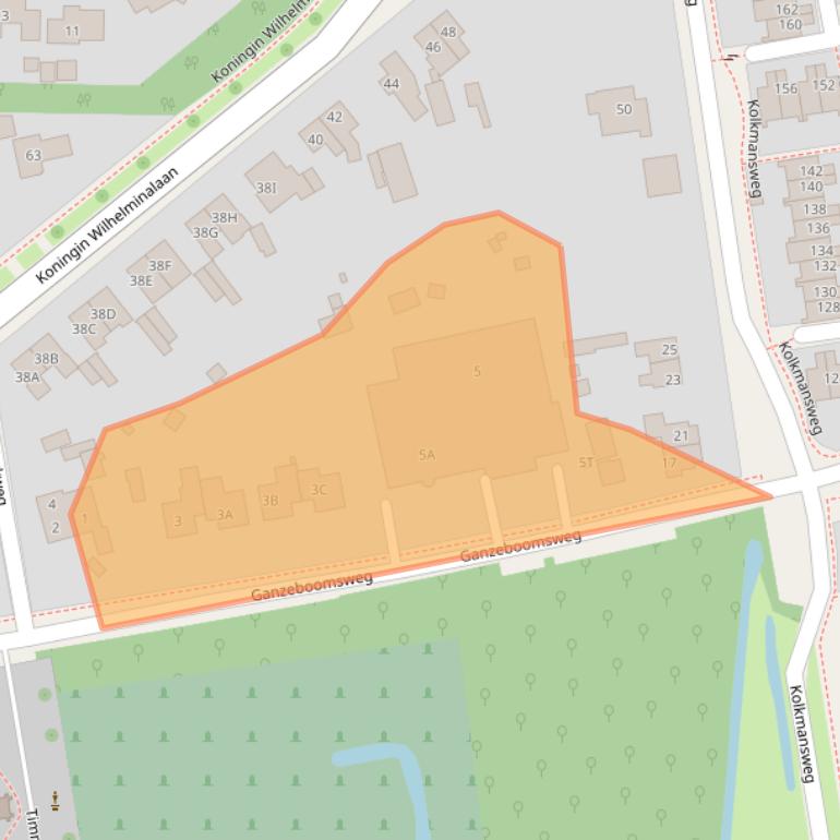 Kaart van postcodegebied 7433ES.