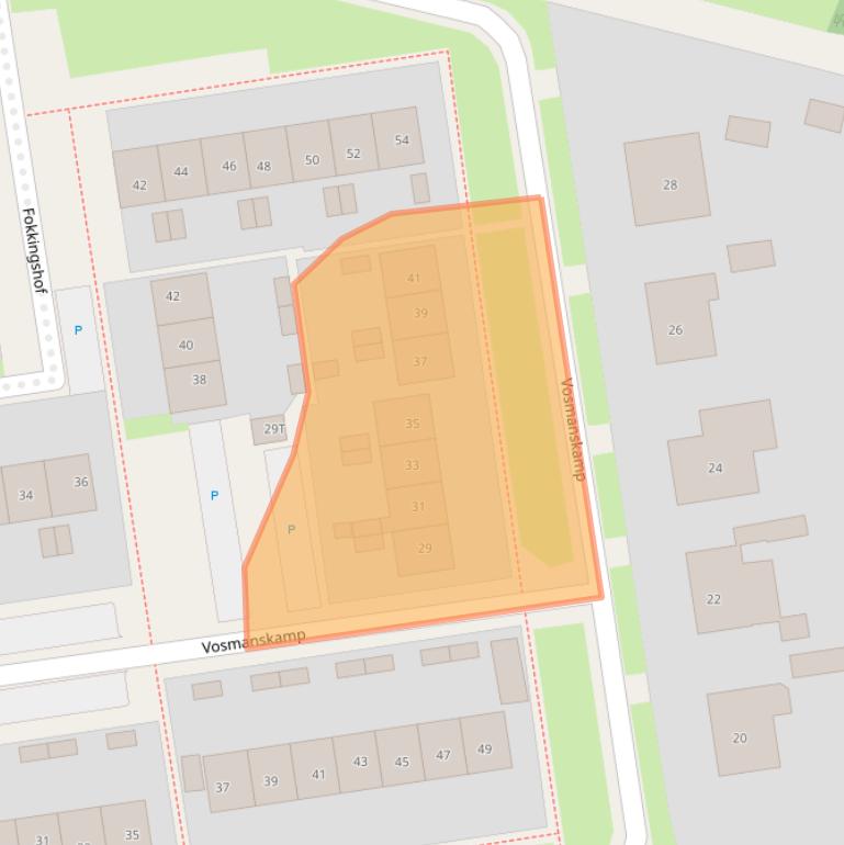 Kaart van postcodegebied 7433EX.