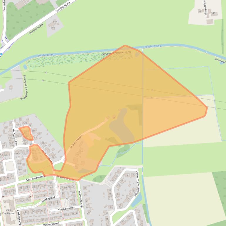 Kaart van postcodegebied 7433GE.