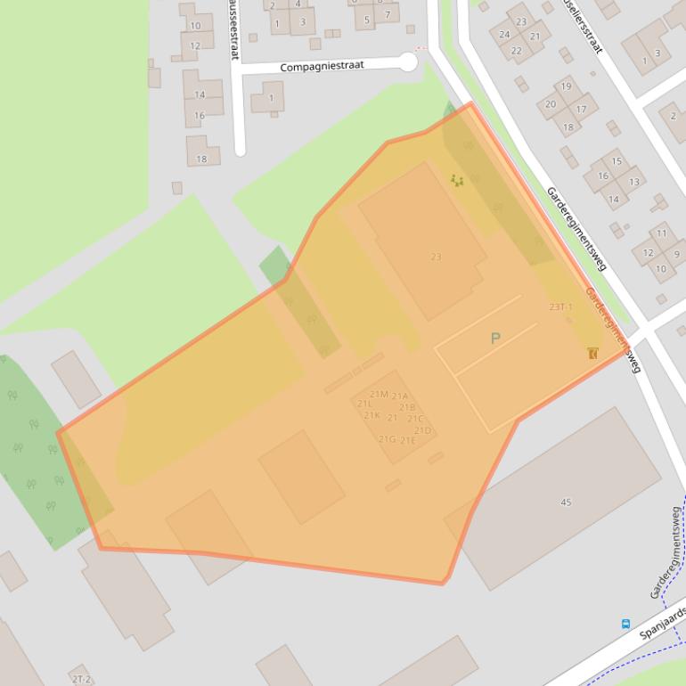 Kaart van postcodegebied 7433MA.