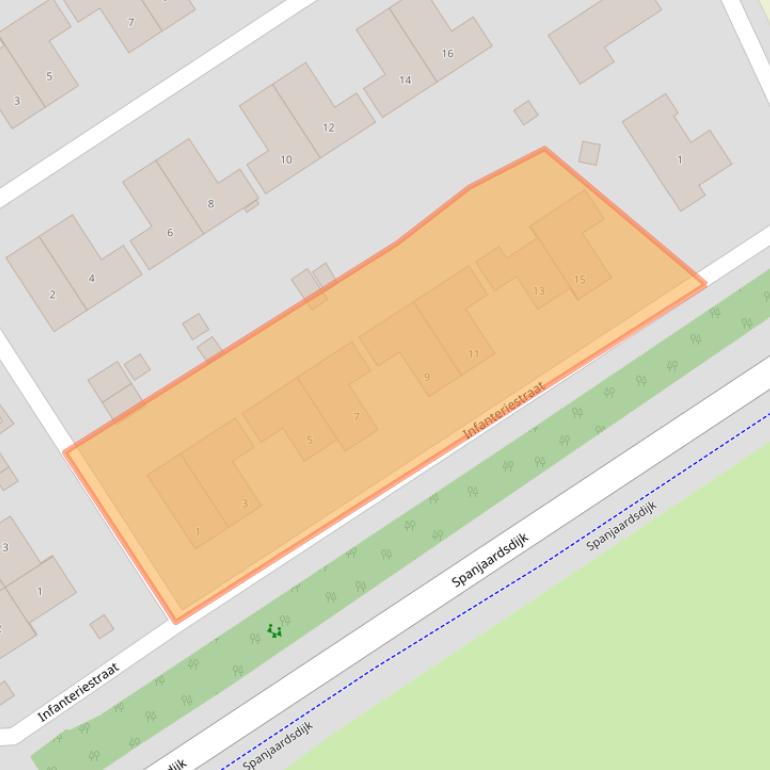 Kaart van postcodegebied 7433MD.