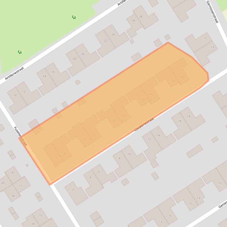 Kaart van postcodegebied 7433MJ.