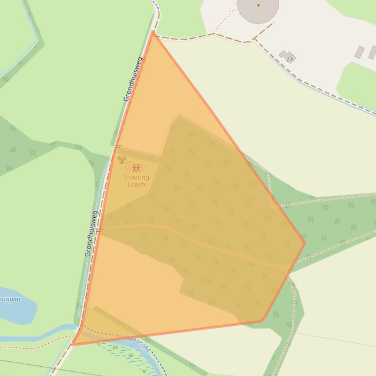 Kaart van postcodegebied 7433PH.