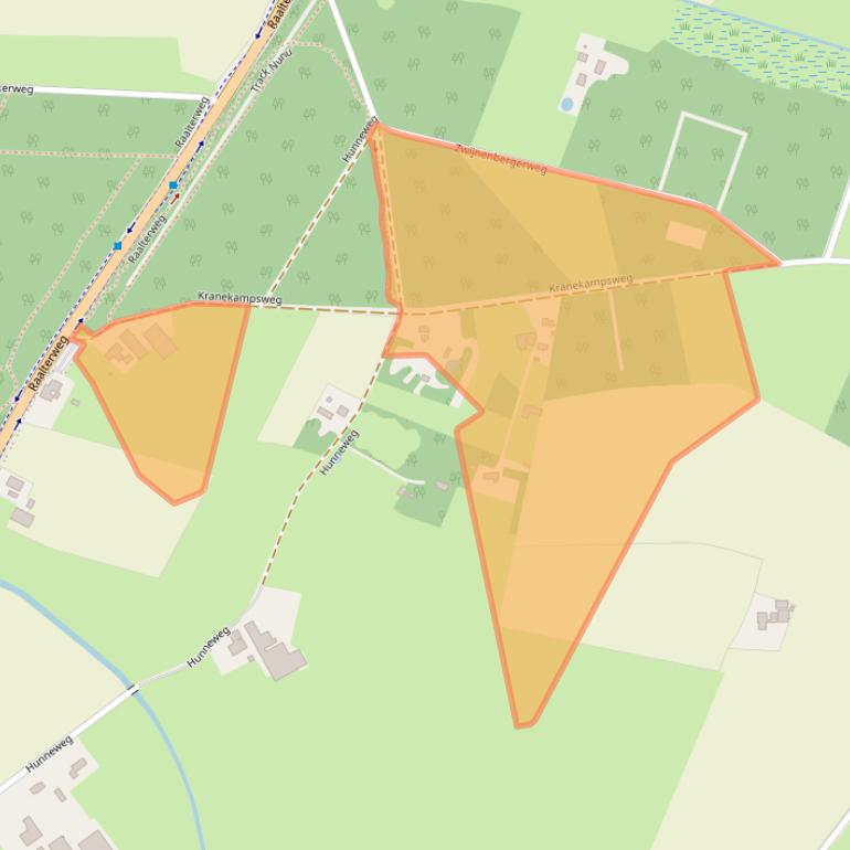 Kaart van postcodegebied 7433RT.