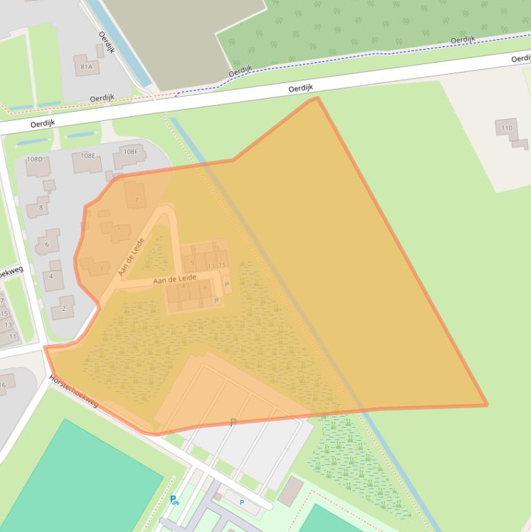 Kaart van postcodegebied 7433SR.