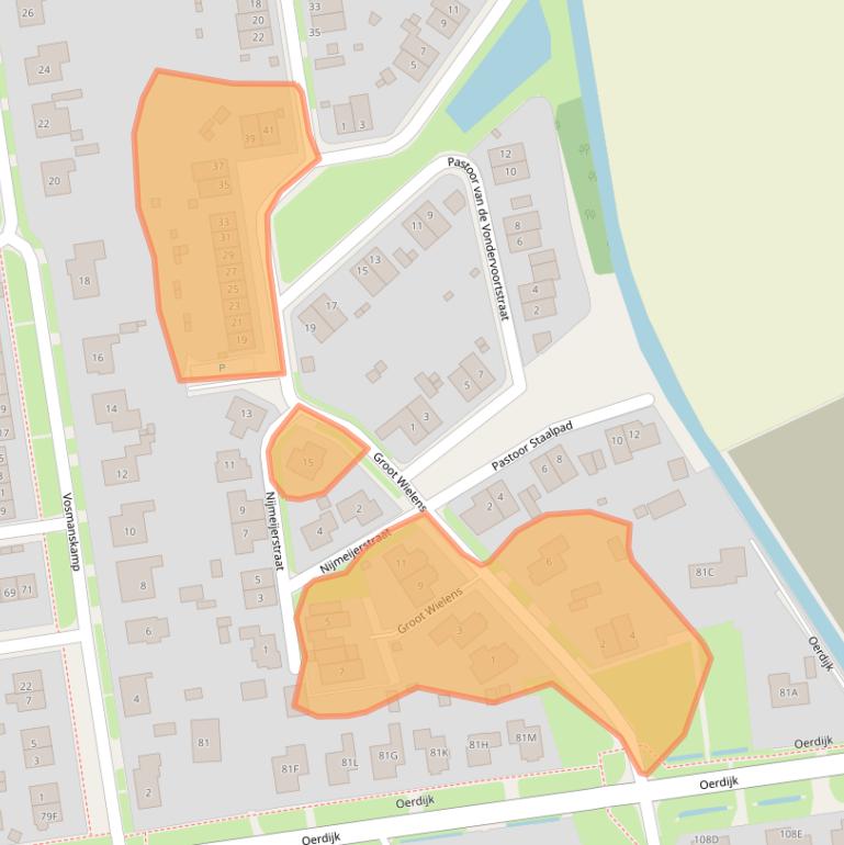 Kaart van postcodegebied 7433ST.
