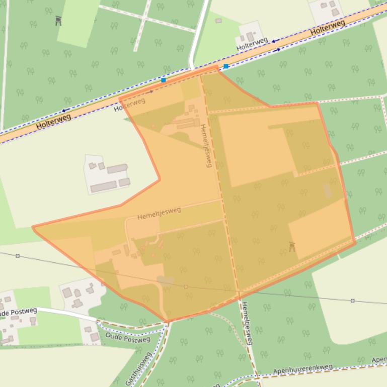 Kaart van postcodegebied 7434PH.