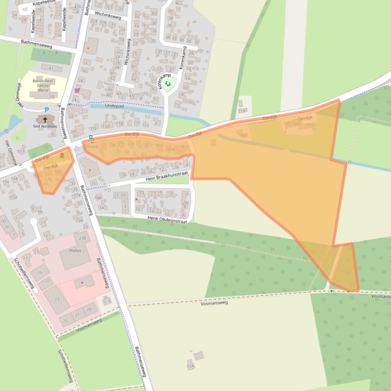 Kaart van postcodegebied 7434RC.