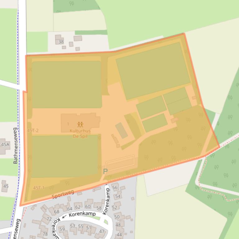 Kaart van postcodegebied 7434RZ.