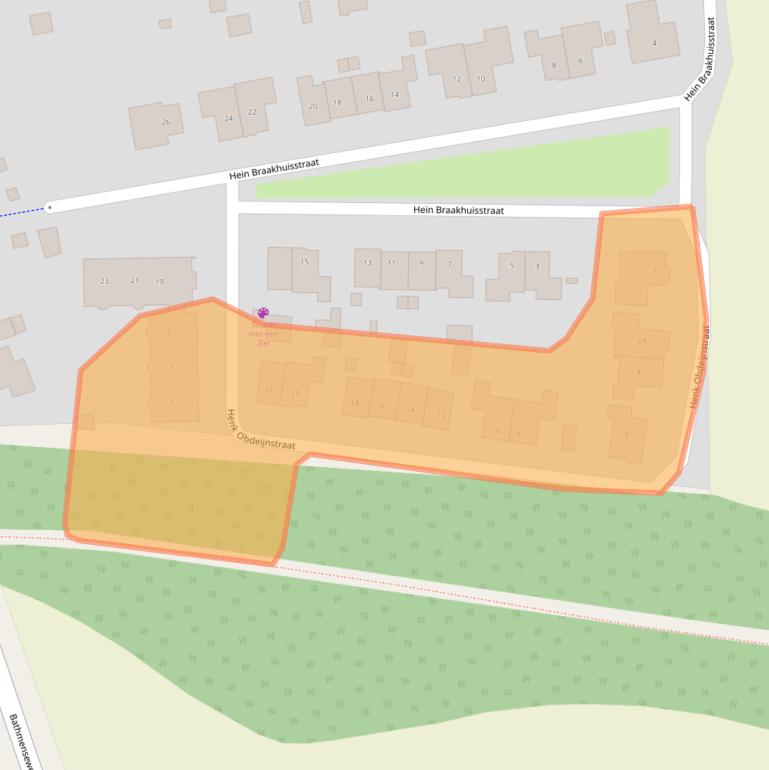 Kaart van postcodegebied 7434SL.