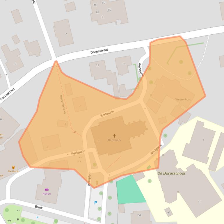 Kaart van postcodegebied 7437AL.