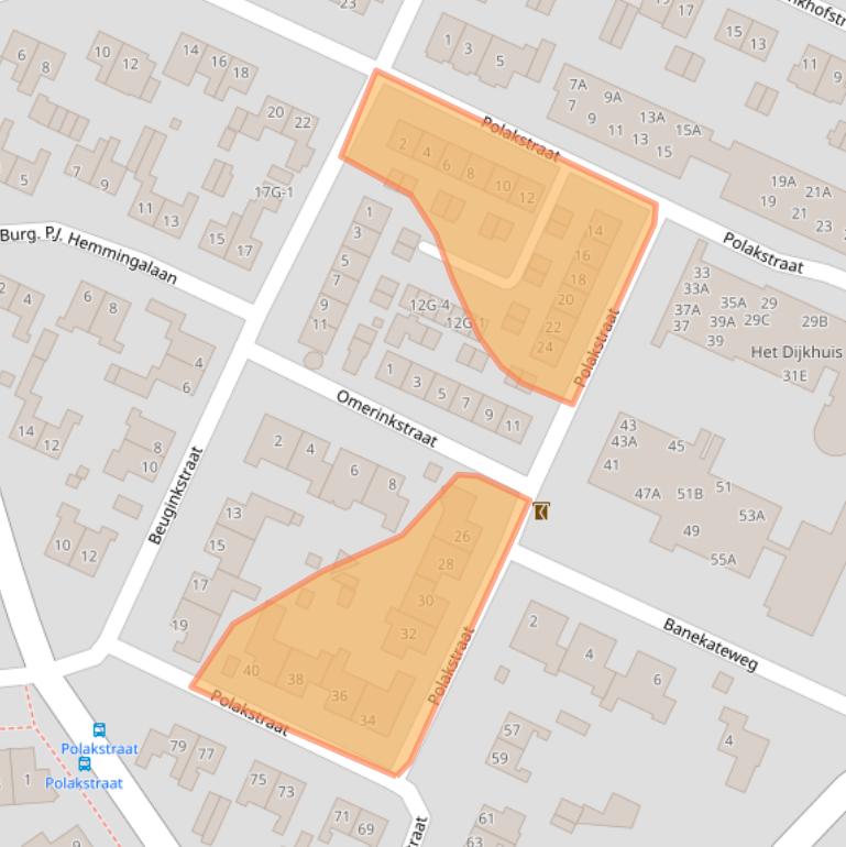 Kaart van postcodegebied 7437AT.