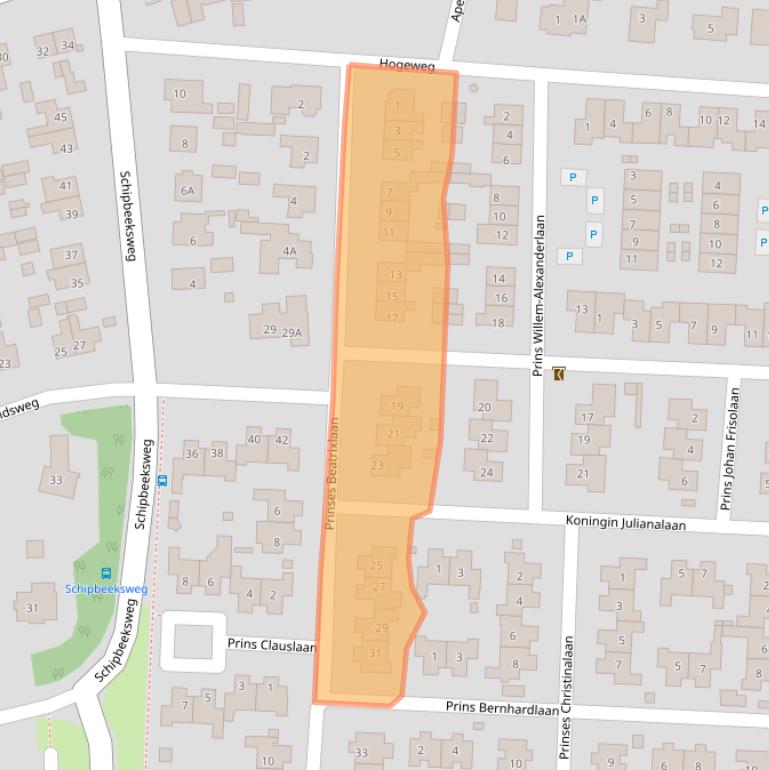 Kaart van postcodegebied 7437CA.