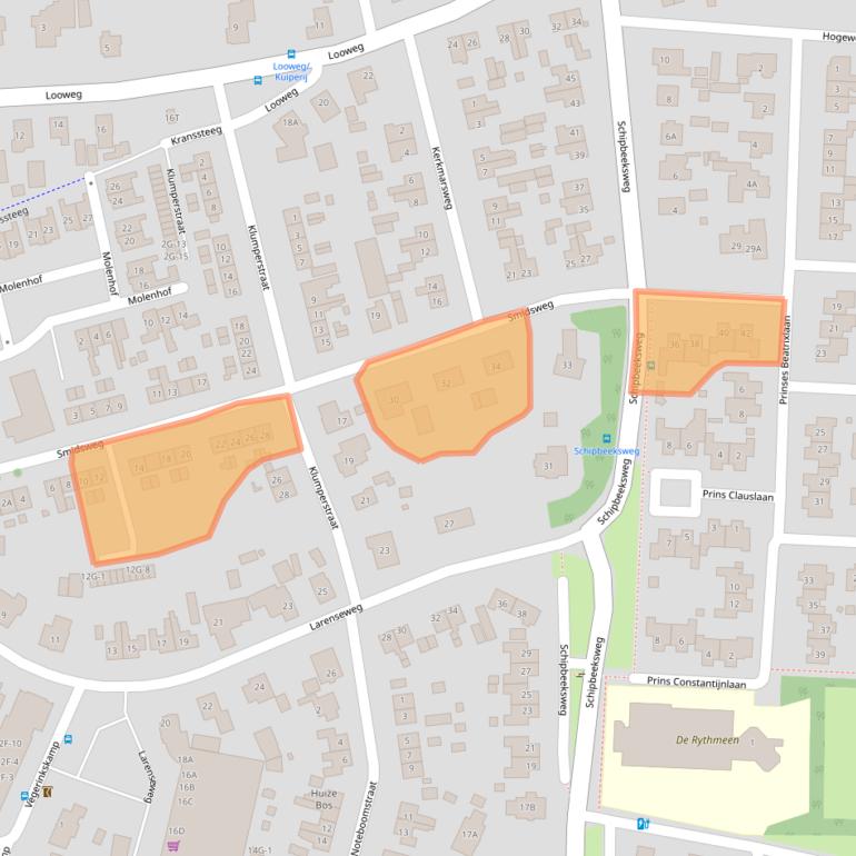 Kaart van postcodegebied 7437CD.