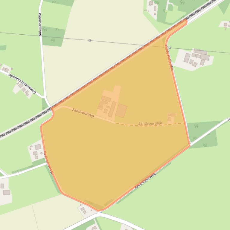 Kaart van postcodegebied 7437ST.