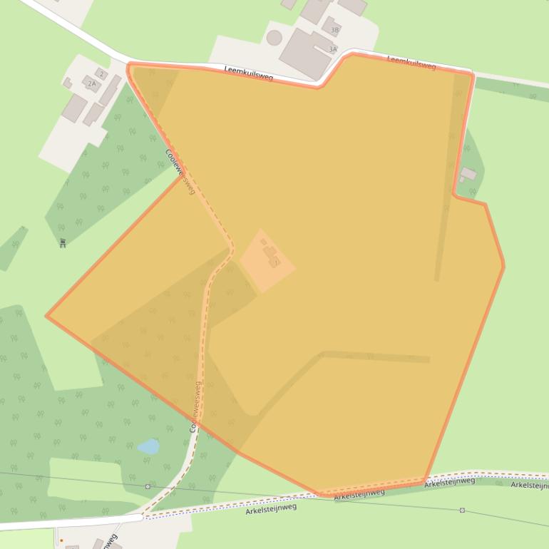 Kaart van postcodegebied 7437TH.