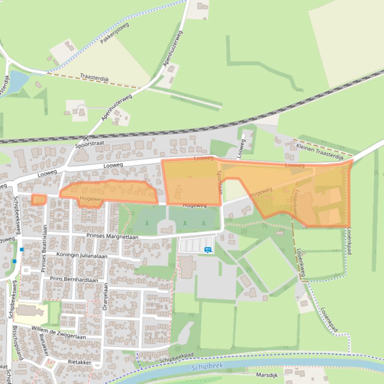 Kaart van postcodegebied 7437VH.