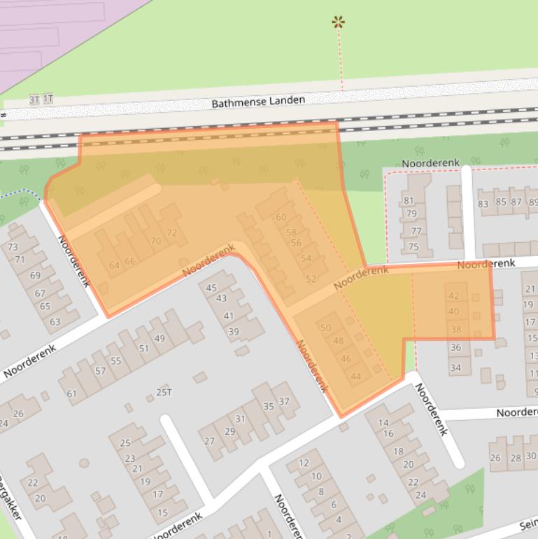 Kaart van postcodegebied 7437VP.