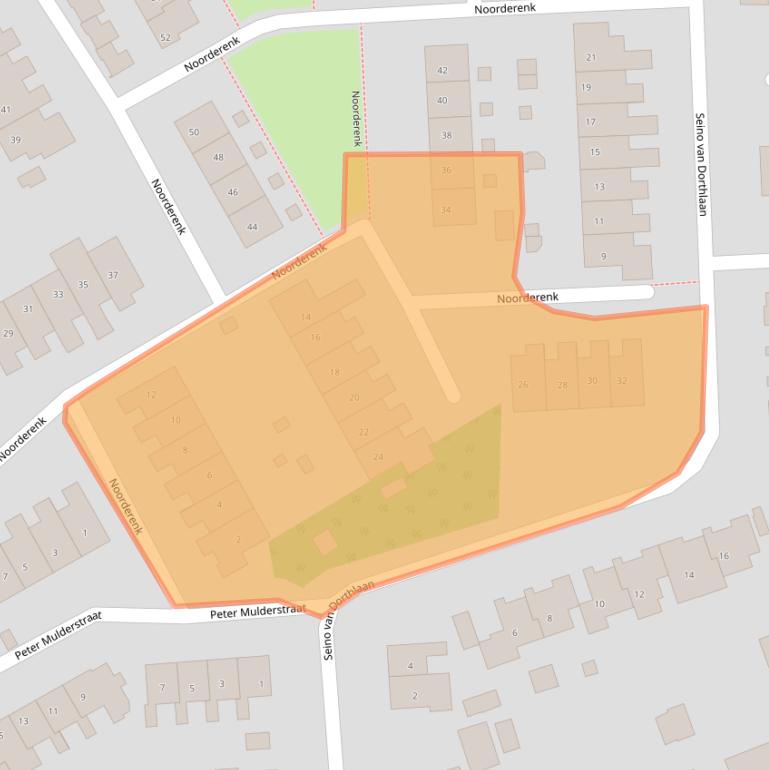 Kaart van postcodegebied 7437VR.