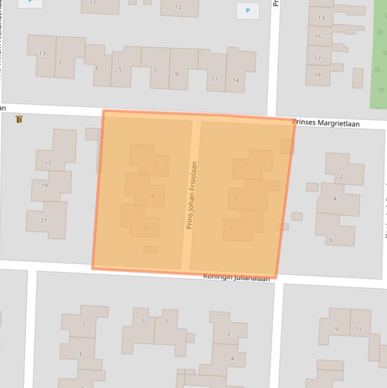 Kaart van postcodegebied 7437XV.