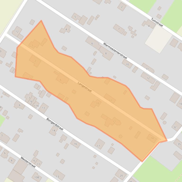 Kaart van postcodegebied 7439AM.