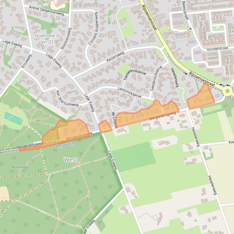 Kaart van postcodegebied 7441AP.