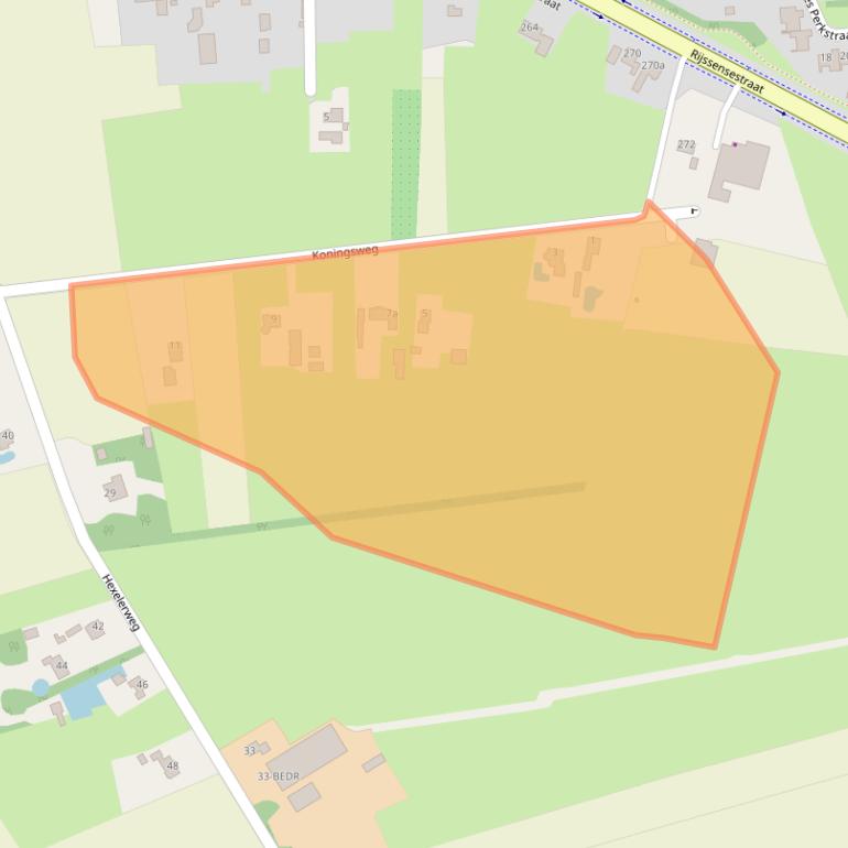 Kaart van postcodegebied 7441AT.