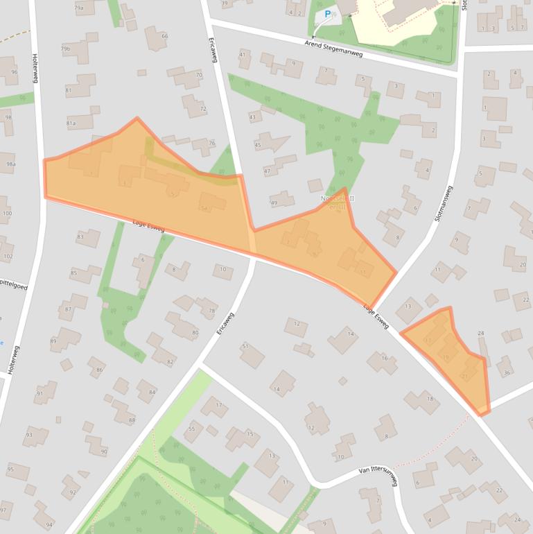 Kaart van postcodegebied 7441AV.