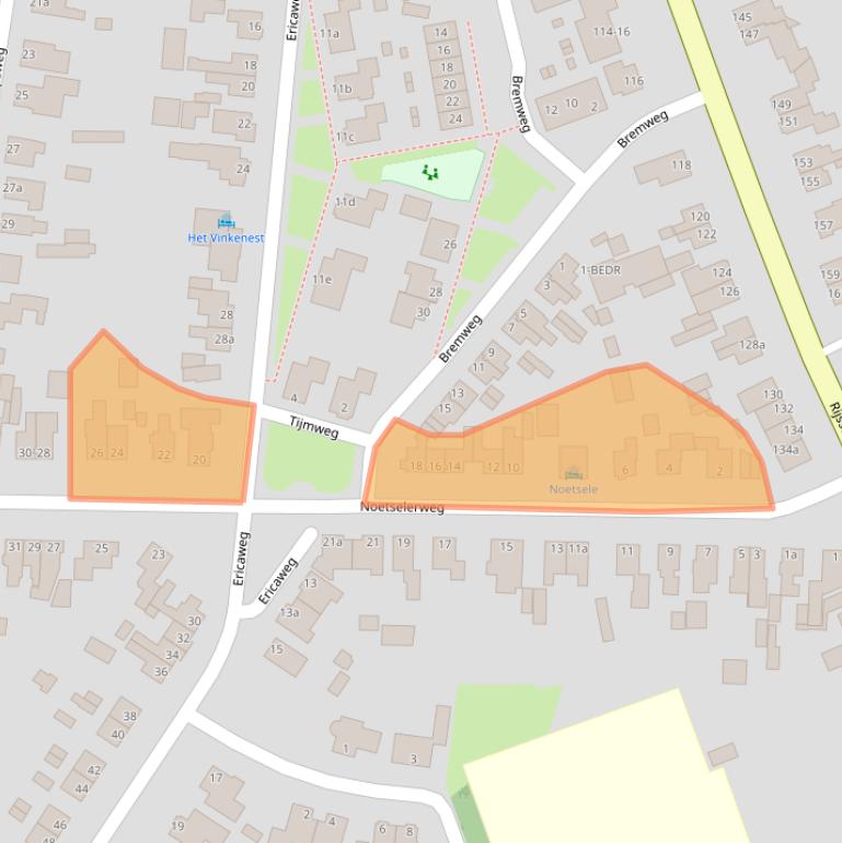 Kaart van postcodegebied 7441CC.