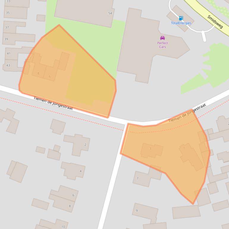 Kaart van postcodegebied 7441ES.