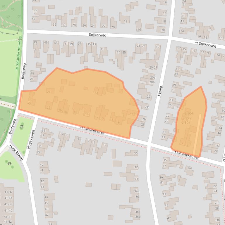 Kaart van postcodegebied 7441GH.