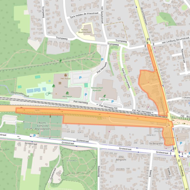 Kaart van postcodegebied 7441HA.