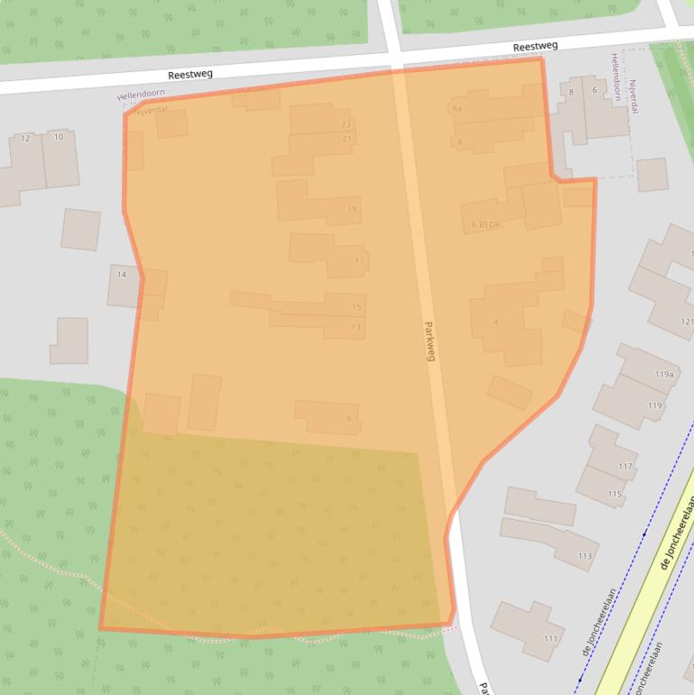 Kaart van postcodegebied 7441HM.