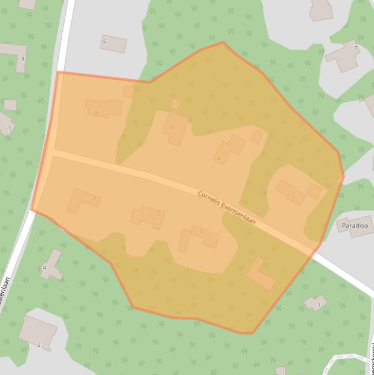 Kaart van postcodegebied 7441JB.