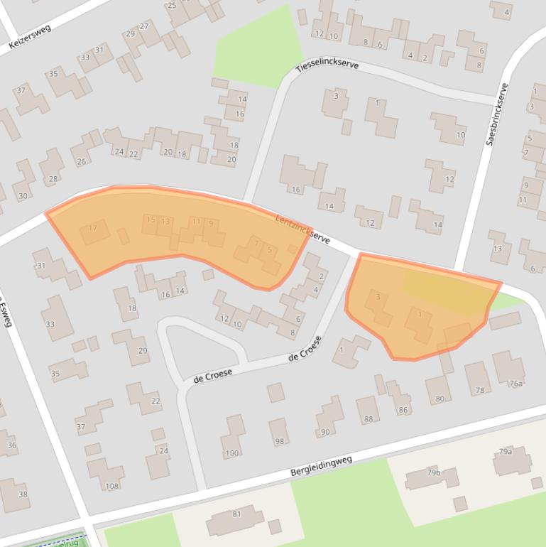 Kaart van postcodegebied 7441KD.