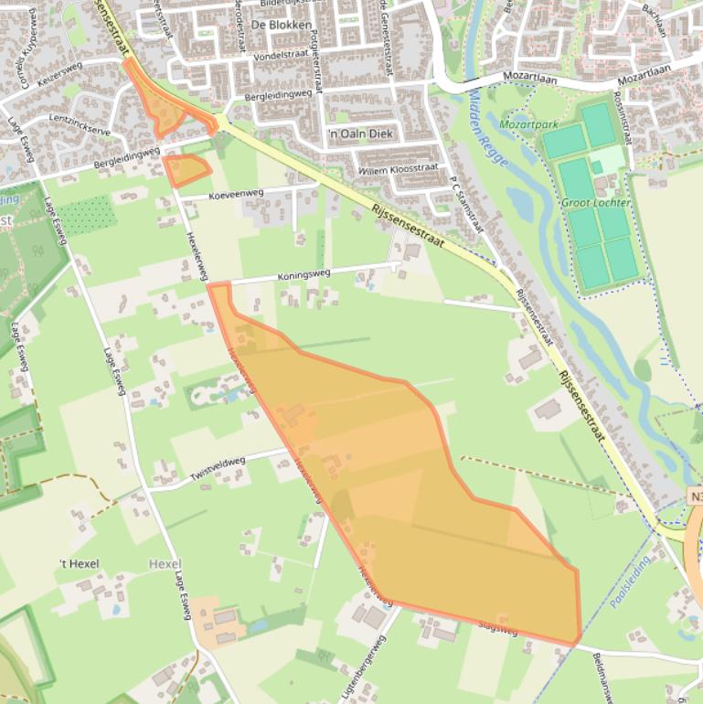 Kaart van postcodegebied 7441PB.