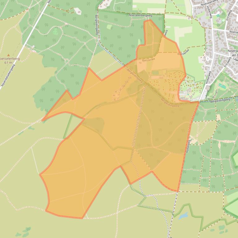 Kaart van postcodegebied 7441PH.