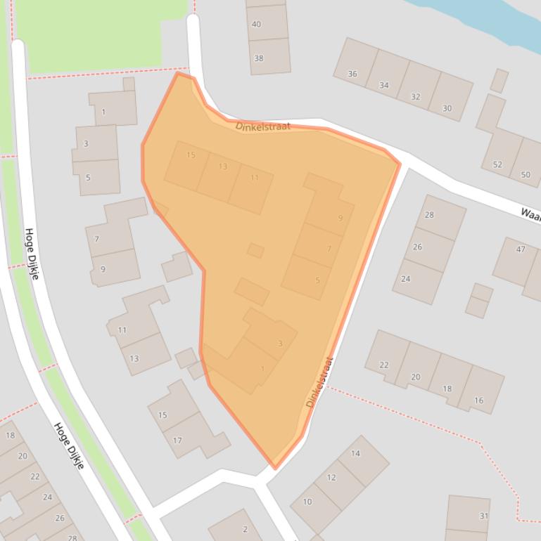 Kaart van postcodegebied 7442AM.