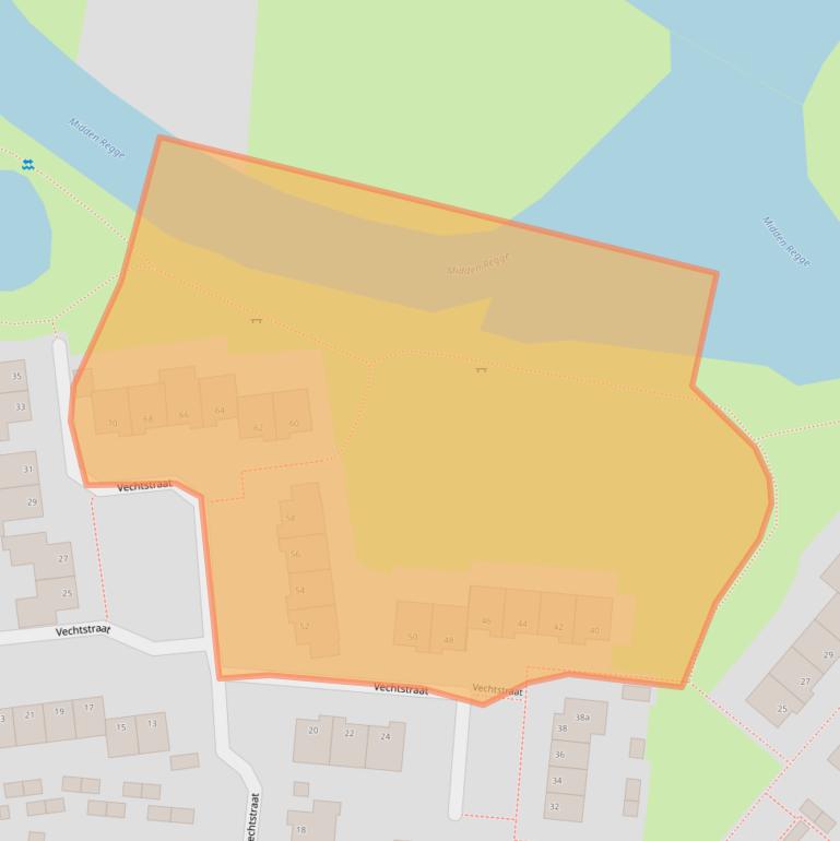 Kaart van postcodegebied 7442AV.