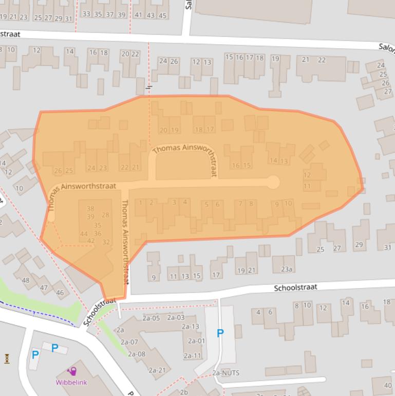 Kaart van postcodegebied 7442AZ.