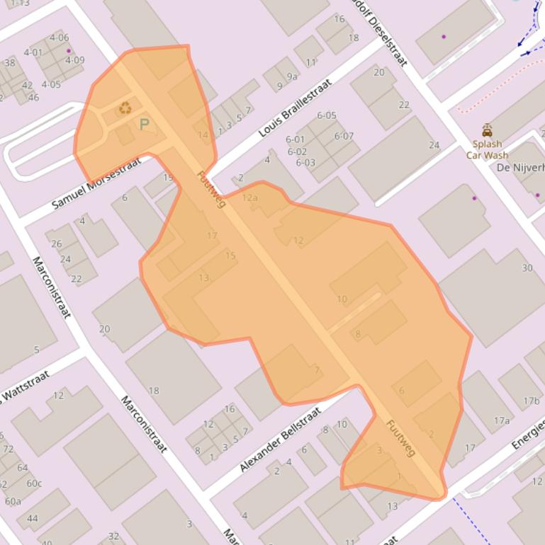 Kaart van postcodegebied 7442CL.
