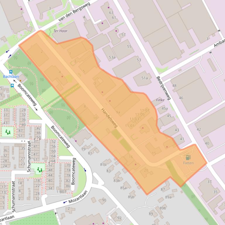 Kaart van postcodegebied 7442CM.