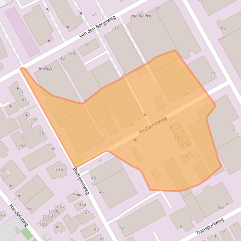 Kaart van postcodegebied 7442CS.