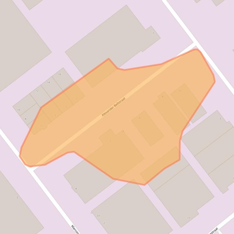 Kaart van postcodegebied 7442DE.