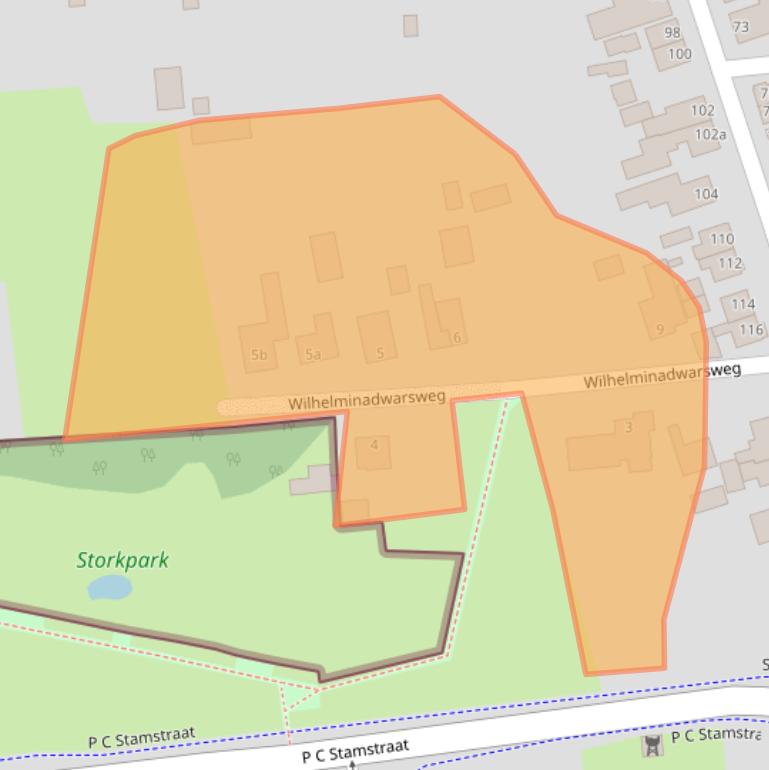 Kaart van postcodegebied 7442GB.