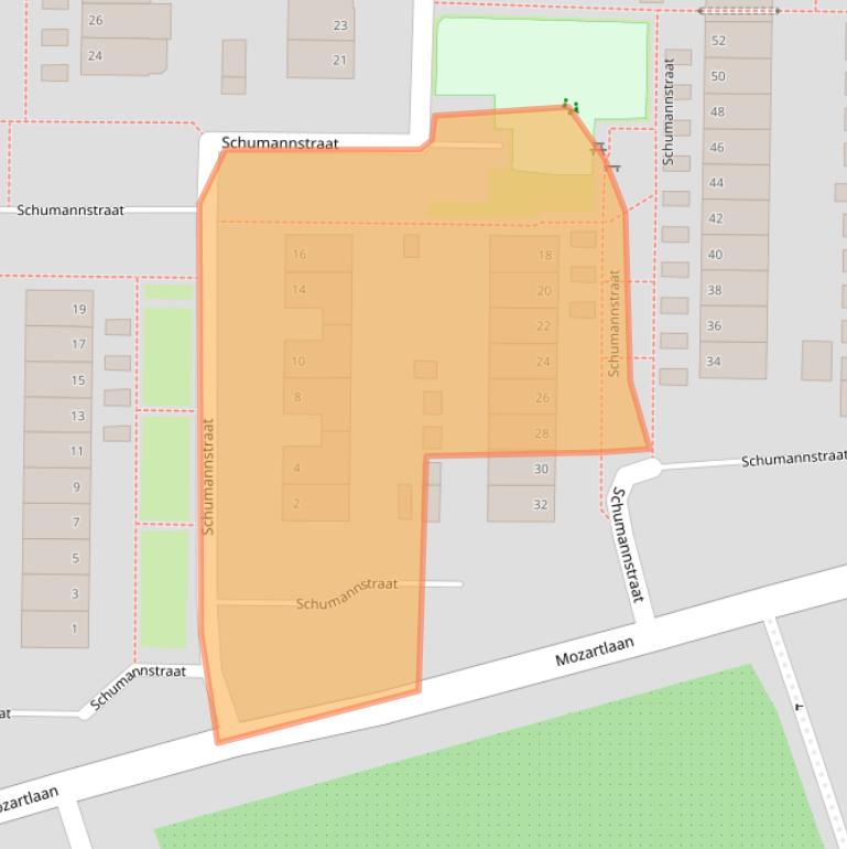 Kaart van postcodegebied 7442JC.